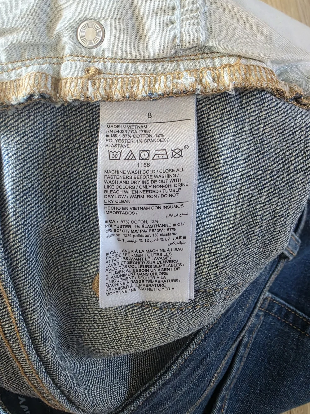 Dark Blue Denim Women’s Shorts